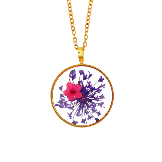 Windperle- Halskette